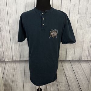 VTG 96' Harley-Davidson Men's XXL Black Cotton Taku Juneau, Alaska T-Shirt